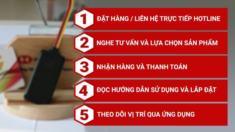 Đặt hàng giám sát hành trình xe máy