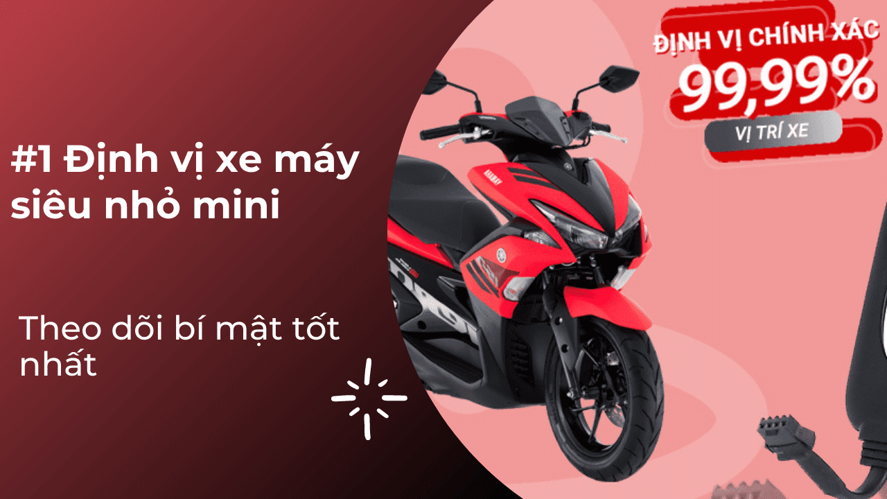 Vcomcar định vị xe máy