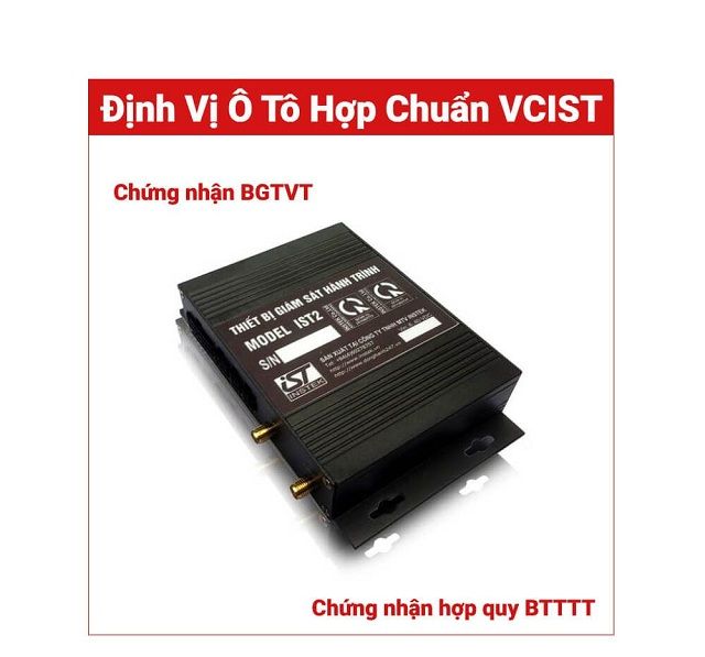 Thiết bị định vị ô tô hợp chuẩn VCIST thiết kế nhỏ gọn