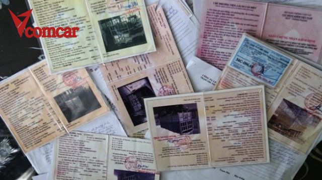 Hồ sơ sau khi nộp đăng kiểm