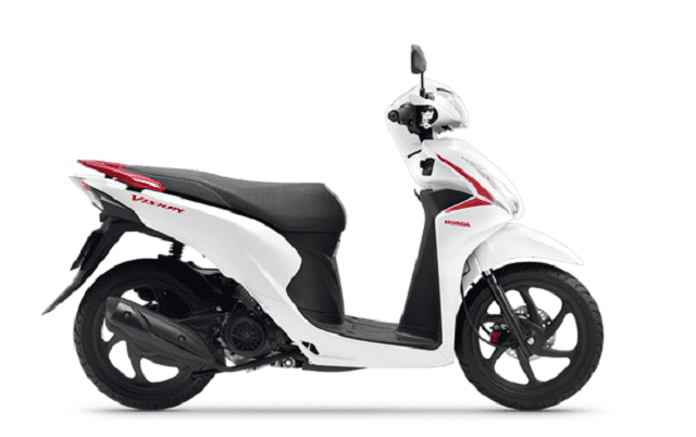 Giá xe máy Honda Vision tại thủ đô Hà Nội theo cập nhật mới