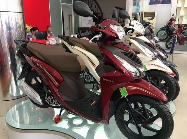 Giá xe máy Honda Vision tại thành phố Hồ Chí Minh theo cập nhật mới