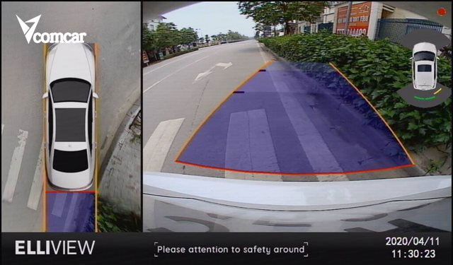 Top 5 camera 360 tích hợp camera hành trình 5 Ảnh 4: Camera hành trình 360 độ Elliview