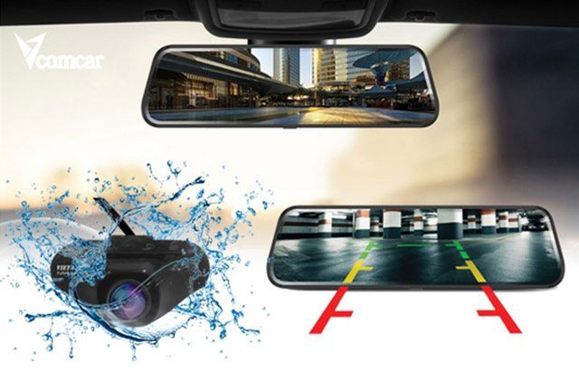 Điểm danh top 6+ camera hành trình gương 7 Ảnh 6: Vietmap G39 sở hữu màn hình kích thước 9.66 inch