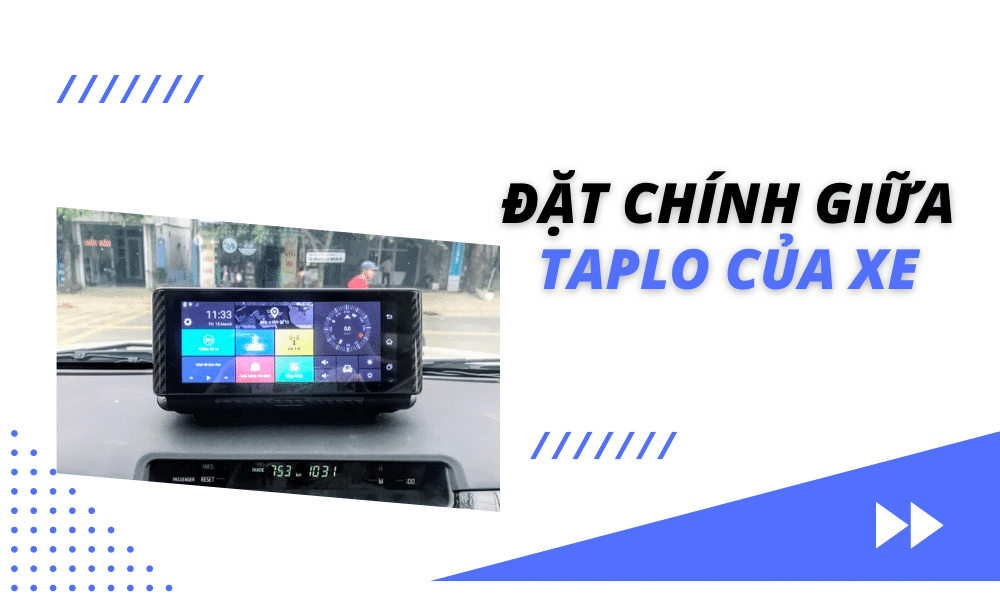 Top 8+ camera hành trình taplo Tốt : Kinh nghiệm chọn mua 2 camera taplo đặt giữa xe