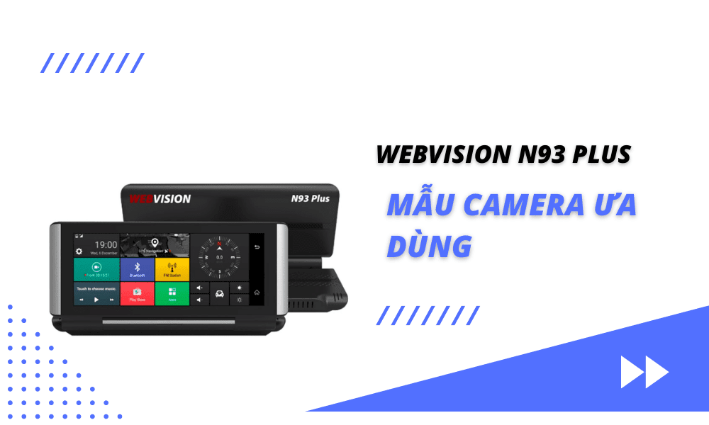 Top 8+ camera hành trình taplo Tốt : Kinh nghiệm chọn mua 7 N93 PLUS